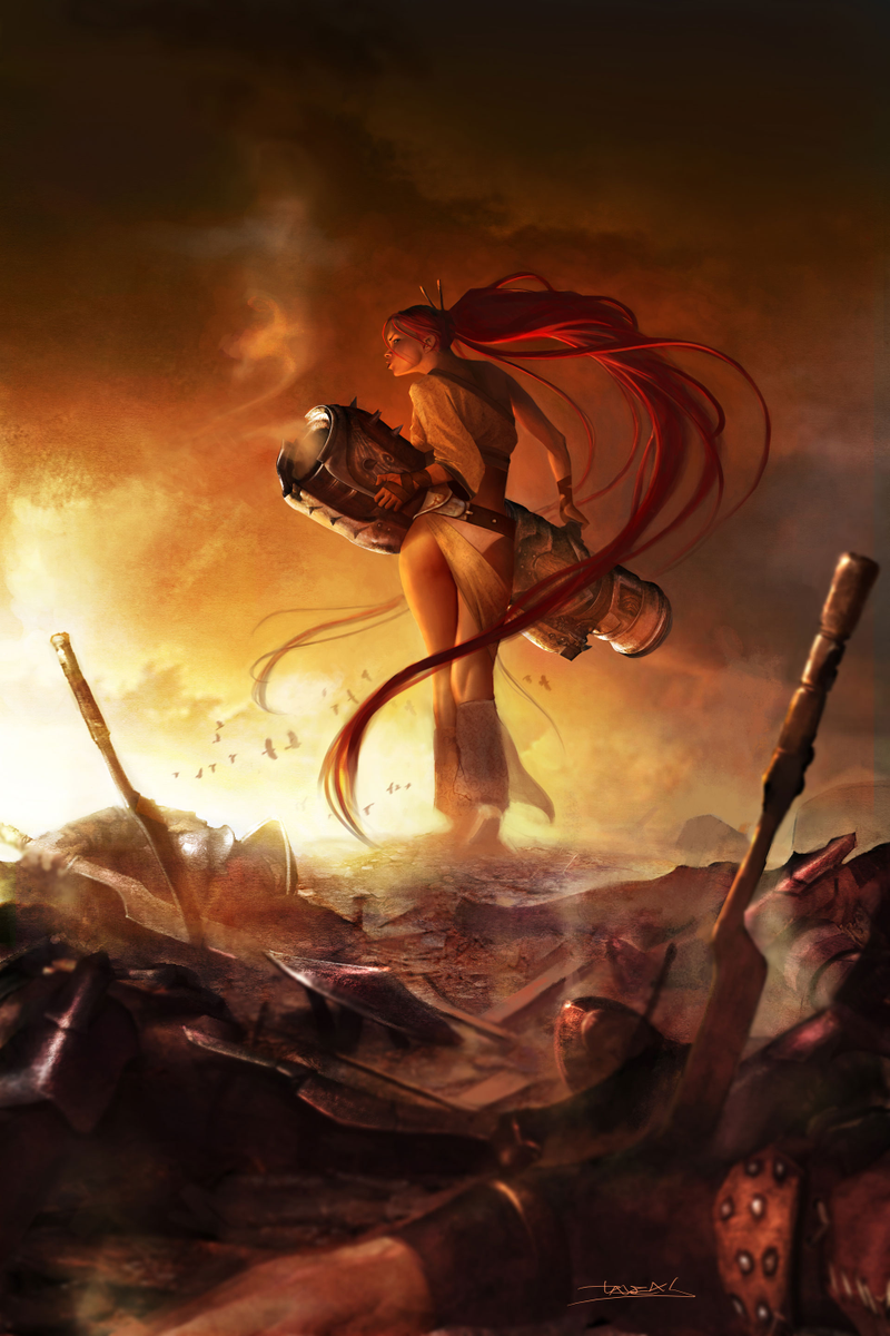 Illustration for article titled The Sexy, Colourful Art of DMC, Enslaved and Heavenly Sword